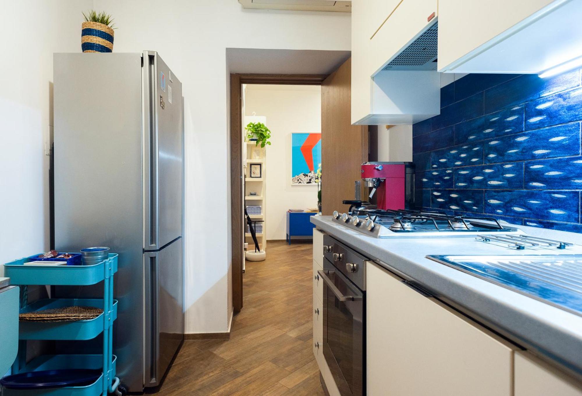 נאפולי La Casa Blu A Toledo Di Alberto מראה חיצוני תמונה