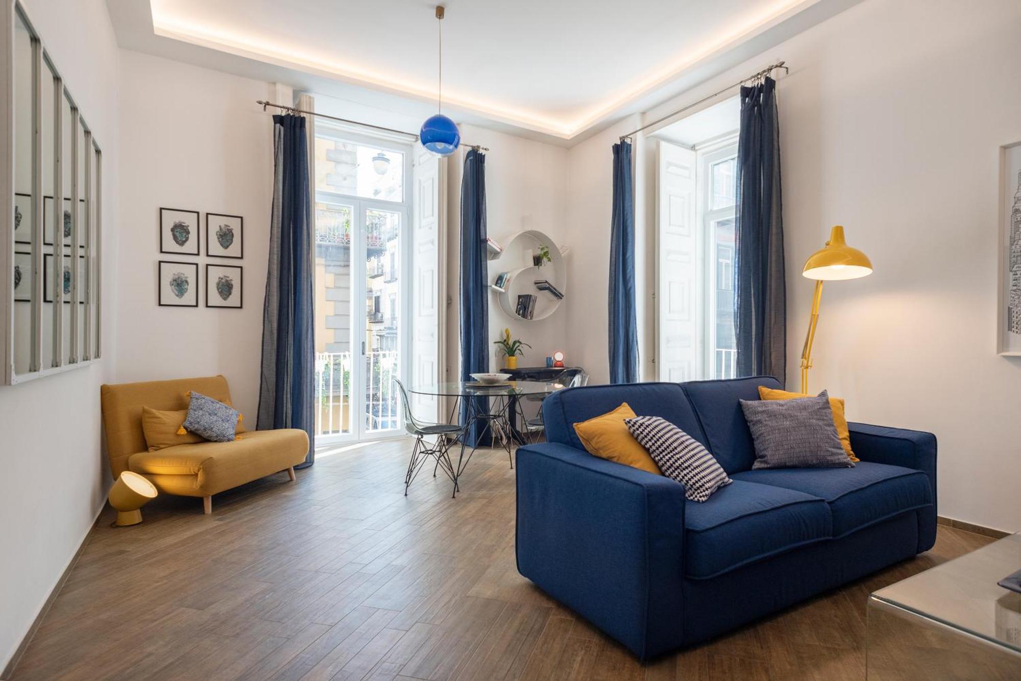 נאפולי La Casa Blu A Toledo Di Alberto מראה חיצוני תמונה