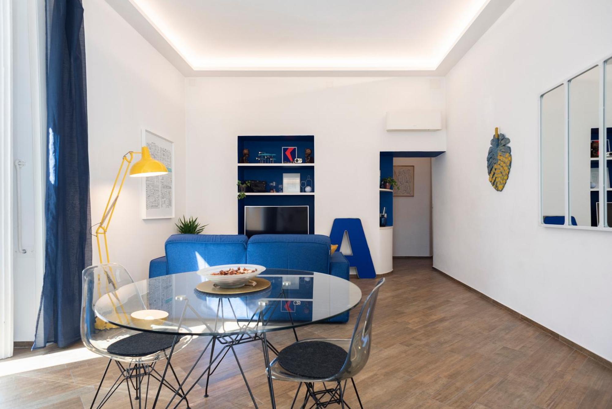 נאפולי La Casa Blu A Toledo Di Alberto מראה חיצוני תמונה