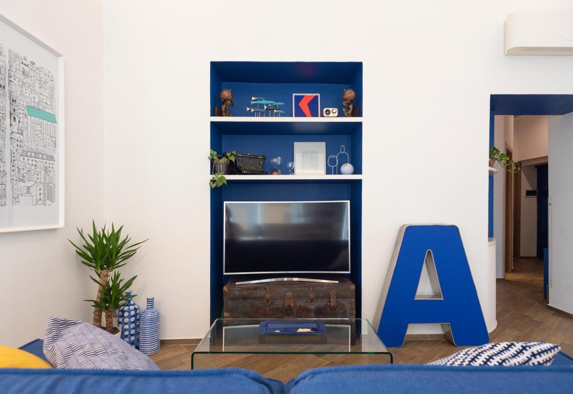 נאפולי La Casa Blu A Toledo Di Alberto מראה חיצוני תמונה